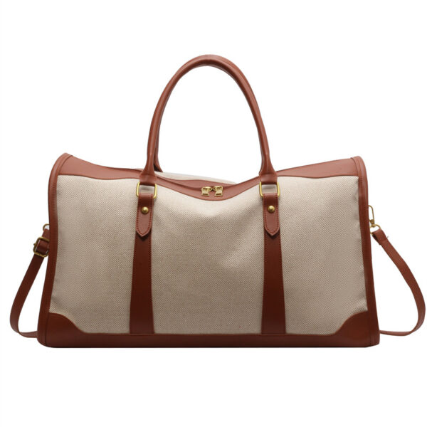 Corner Bliss Canvas Weekender Duffel Bag